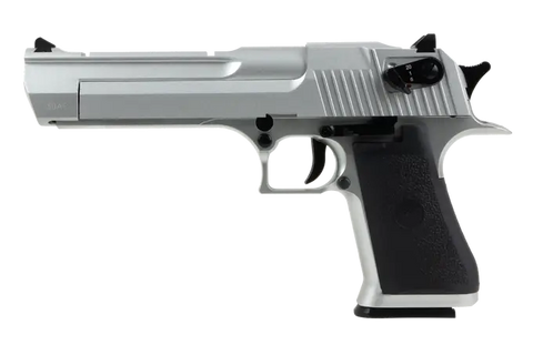 Desert Eagle Co2, Fuldauto model, Silver