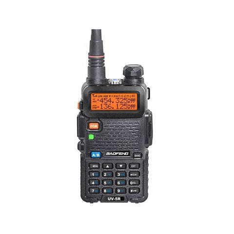 Baofeng UV-5R Radio VHF UHF - Sort