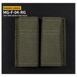 FAST Type Double 9mm Magasin Pouch - Ranger Green