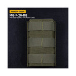 Fast Type Single 7.62 Magasin Pouch Til AK - Ranger Green