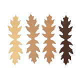 Pakke med 3D SilkLeaf Camouflage Blade, Store (308 stk) - Brun