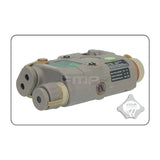 AN-PEQ-15 LA-5 Upgrade Version - LED White light + Green laser with IR Lenses Tan