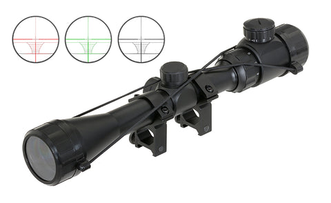 3-9x40E Riffel Sigte - Black