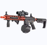 Splatter M4 Viper Gel Blaster - Sort/Rød