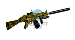 Splatter MP5K Gel Blaster - Dino Grafiti