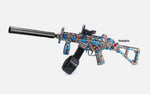 Splatter MP5K Gel Blaster - Blå Grafiti