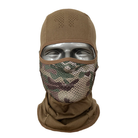 NB Tactical Balaclava V3 Multicam - Anbefalet til Ghost Mask