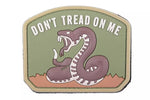 3D Patch - Don't Tread On Me - coyote