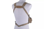 D3CR Chest Rig Tactical Vest - Tan