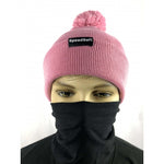 SpeedSoft Beanie Pompom Pink