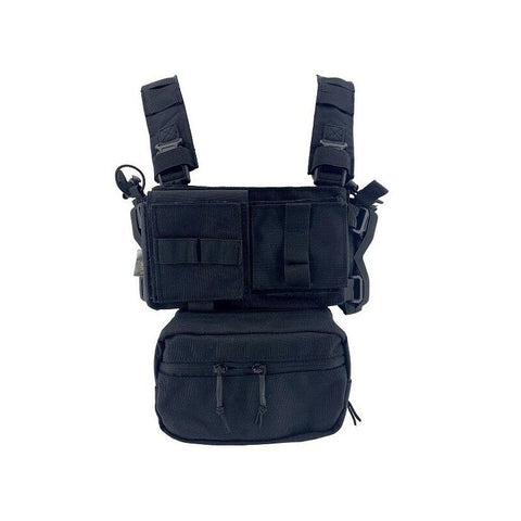 Conquer Mini Chest Rig - Black