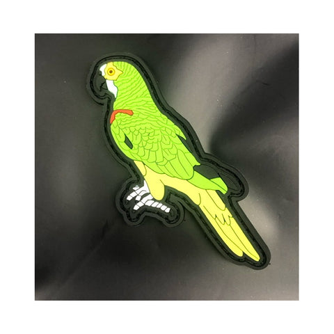 Patch PVC Green Parrot Cartel