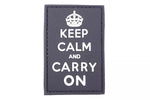 KEEP CALM AND CARRY ON - PATCH