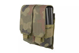 Double M4/M16 Magazine Pouch - WOODLAND