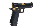 vHi-Capa 5.1 GOLD MATCH Gaspistol fra Tokyo Marui - Airsoftgeek.dk tilbyder gratis levering til hele Danmark (Minimum 400 kr) Stort udvalg af Airsoft, Hardball og Softguns til Danmarks billigste priser og omgående levering!