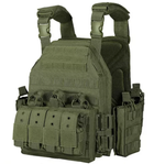 TACTICAL VEST M/ HURTIG BESPÆND - OD GREEN