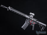 EMG F-1 UDR-15 AR15 2.0 eSilverEdge Sort/Rød RS3 Stock